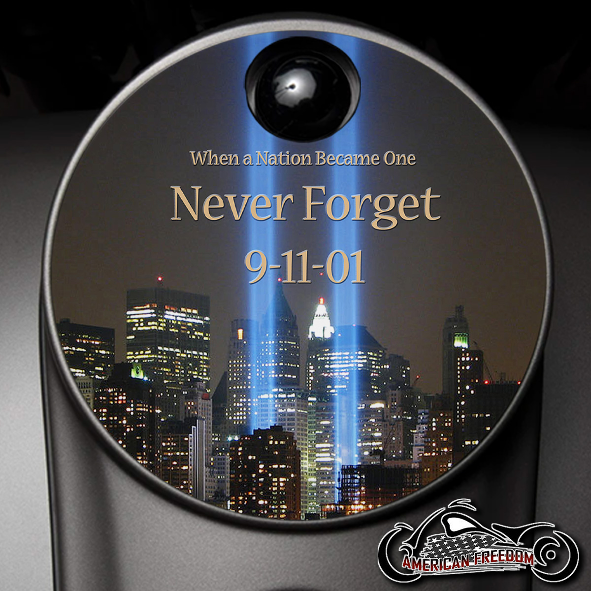 Custom Fuel Door - 9/11 Memorial 2